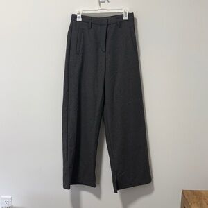 ASOS Woman’s Gray Wide-Leg Trousers